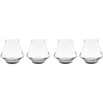 Lot de 4 verres  whisky arome 29cl transparent