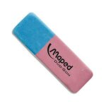 Lot de 40 gommes pour gommage de l?encre et du crayon duo - gom petit mod�le