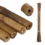 Relaxdays tuteur pour plante en bambou lot de 40 105 cm aide � la croissance des plantes d�co tiges bambou ...