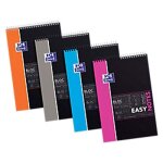 Lot de 5 cahiers etudiant bloc easy note spirals couverture polypro 160 pages lign format 21 x 315 ...