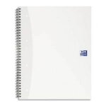 Lot de 5 cahiers spirals essential format 23 x 297 cm (a4 + ) 120 pages quadrill 5 x 5 couverture carte ...