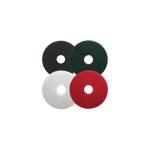 Lot de 5 disques pad pour nettoyage des sols - noir pour décapage - d. 406 mm - 5240601 - leman Lot de 5 disques pad pour nettoyage des sols - noir pour décapage - d. 406 mm - 5240601 - leman