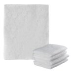 Relaxdays filtre hotte cuisine lot de 5 � d�couper anti - graisse non - tiss� 47 x 59 cm blanc