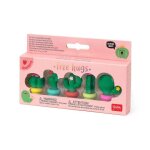 Gommes parfumes - legami - cactus - lot de 5 - fraise - 3x5 cm