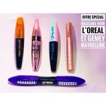 Mascara - loréal - gemey maybelline - lot de 5 - noir - waterproof - mega volume Mascara - loréal - gemey maybelline - lot de 5 - noir - waterproof - mega volume