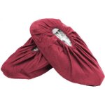 Lot de 5 paires de surchaussures lavables antidérapantes - taille unique - prune - vivezen Lot de 5 paires de surchaussures lavables antidérapantes - taille unique - prune - vivezen