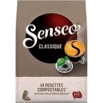 Lot de 5 - senseo classique 40 dosettes de caf