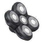 Têtes de rasoir universelles - zvd - cinq têtes - lame rotative 4d - installation facile Têtes de rasoir universelles - zvd - cinq têtes - lame rotative 4d - installation facile