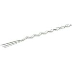 Lot de 5 tuteurs spirale en acier galvanis� h:180m windhager