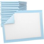 Lot de 50 alses pour bb jetables impermables - 40 x 60 cm - bleu - monsieur bb
