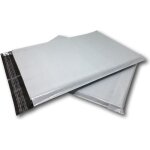 Lot de 50 enveloppes plastique blanches opaques a3 350 x 450 mmpochettes dexpdition 35x45 cm 60 microns. ...