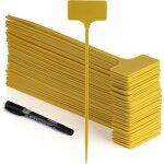 Lot de 50 tiquettes plantes hautes dextrieurtiquettes en plastique impermables de type tpour herbesfleurs ...