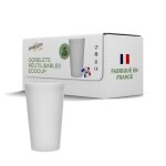 Lot de 50 gobelets rutilisables givr ecocup 30cl - 150 lavages au lave vaisselle - verre bire rutilisable ...