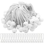 Lot de 50 tendeur elastique cordons �lastiques avec boules sandow elastique boules elastiques pour chapiteaux ...
