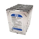 Lot 5x disques dur 500go sata 3. 5 western digital blue wd5000aakx - 60u6aa0 25mm 7200rpm 16mo