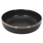 Lot de 6 assiettes creuses moscou noir