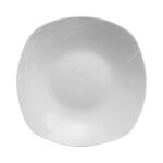 Lot de 6 assiettes creuses plaza 22cm blanc