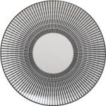 Assiette  dessert - secret de gourmet - lunis - 19cm - porcelaine - lot de 6 pices