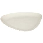 Lot de 6 assiettes plates galio porcelaine l220 x lg170 x h22 mm