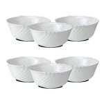Lot de 6 bol de service bols � soupe bols � dessert - � 12 cm - juanio
