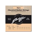 Lot de 6 cordes de guitare classique haute qualit� en nylon (gros calibre)