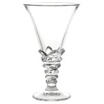Lot de 6 coupes � dessert transparentes en verre 37 cl - � 12 cm