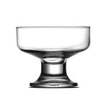 Lot de 6 coupes � glace avec pieds verres � dessert fruit - 25. 5 cl - juanio