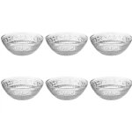 Lot de 6 coupelles renaissance 13cm transparent