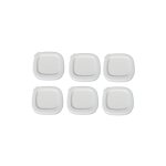 Lot de 6 couvercles yaourtire ss - 1530001481 ss1530001481 seb