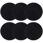 Lot de 6 filtres � compost �pais pour poubelle � compost 10 mm d�paisseur 6. 7 noir