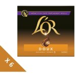 [lot de 6] lor doux caf� moulu 2x250g
