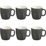 Lot de 6 mugs colorama 18cl gris