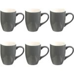 Lot de 6 mugs colorama 38cl gris