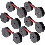 Lot de 6 rubans de machine  crire double bobine ruban de machine  crire rouge et noir lot de remplacement ...