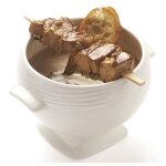 Lot de 6 soupieres plisseo �50 x h40 mm. 5cl