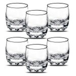 Lot de 6 verre  liqueur verre  pied verre dgustation capacit 19. 5 cl - diamtre 7. 5 cm - juanio ...
