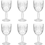 Lot de 6 verres � vin ayla 29cl transparent