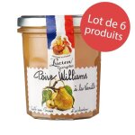 Lot 6 x prparation de poire william vanille 320g