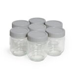 Livoo lot de 7 pots pour yaourtire dop180 - dop180ac1