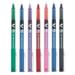 Lot de 7 stylos v5 hi - technopoint