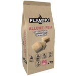 Lot de 72 allumes - feu - flamino - cubes de bois compress�
