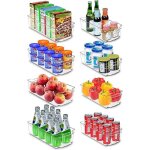Lot de 8 bacs de rangement garde - manger mettre de lordre dans placard cuisine salle de bain avec multi ...