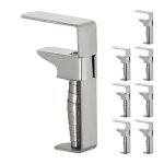 Relaxdays pinces pour nappe lot de 8 clips rglables pour table paisse acier inoxydable jusqu? 4 cm ...