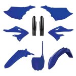 Lot de 9 kit plastiques carrosserie - carenage polisport mx yamaha 125 250 yz 2022>