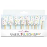 Lot de bougies - scrapcooking - 15 bougies - bon anniversaire Lot de bougies - scrapcooking - 15 bougies - bon anniversaire