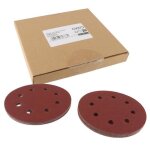 Lot de disques abrasifs diam�tre 180mm - 10 disques grain 60 - 10 disques grain 120 - disques pour ponceuse ...