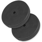 Disques musculation en plastique 30 / 31 mm