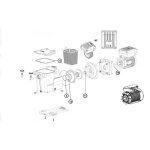 Lot de joints + garniture m�canique pour pompe super pump - hayward