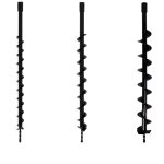 Gt garden - lot de m�ches � 40 + 60 + 80 mm pour tari�re thermique