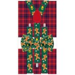 Lot noeud papillon + bretelles motif no�l - mod�les diff�rents (mod�le: pk noeudpap mod1)